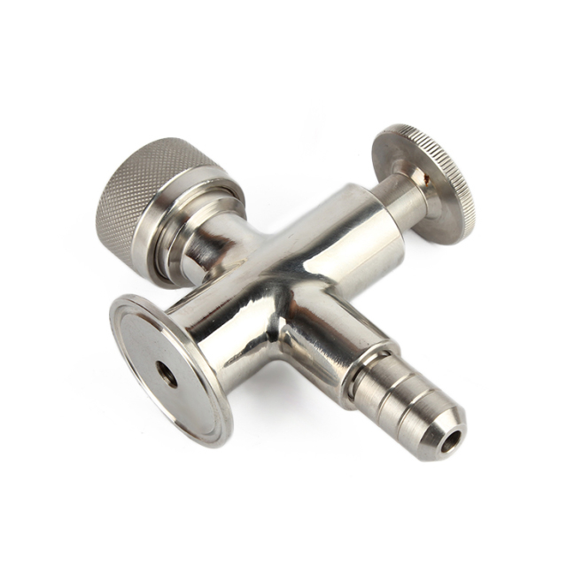 Medidor de nível de braçadeira de higiene de aço inoxidável para equipamentos de tanque 