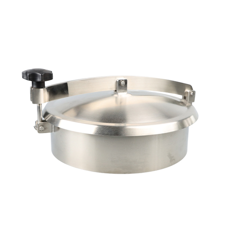Bueiro redondo de aço inoxidável para autoclave sem pressão com braço cruzado único