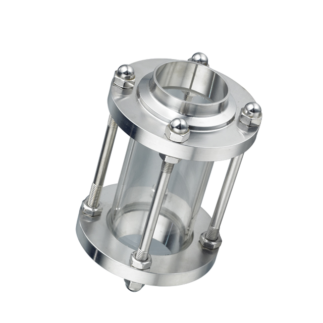 Indicador de fluxo de visão tubular de alta pressão para tanque