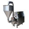 Bombas líquidas inline do misturador do alto cisalhamento do rotor do único estator do produto comestível de aço inoxidável com trole