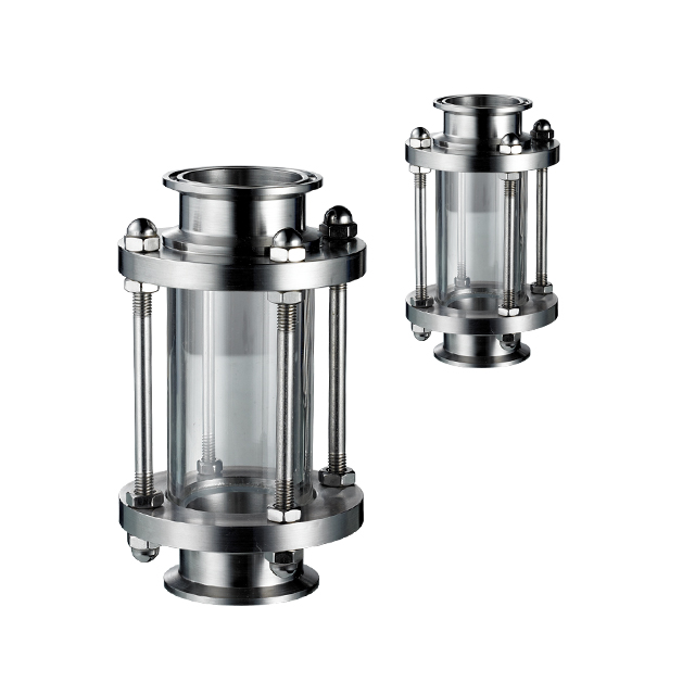 Indicador de fluxo de visão tubular de alta pressão para tanque