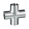 Aço inoxidável BS JN-FT-20 6017 ISO/IDF Higiênico Tipo Curto Cruz de Braçadeira Rápida Igual para Leite