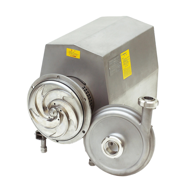 Máquina de transferência de líquidos com conexão de união de alta vazão de aço inoxidável 3HP com dispositivo de resfriamento