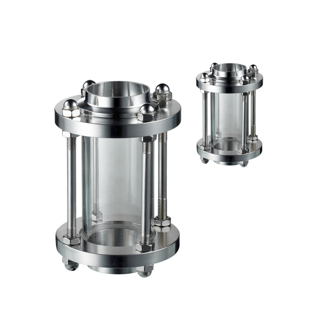 Indicador de fluxo de visão tubular de alta pressão para tanque