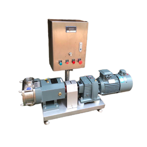Bomba de engrenagem de aço inoxidável da conexão 11kw de Triclover da transferência da pasta SS304 para o mel