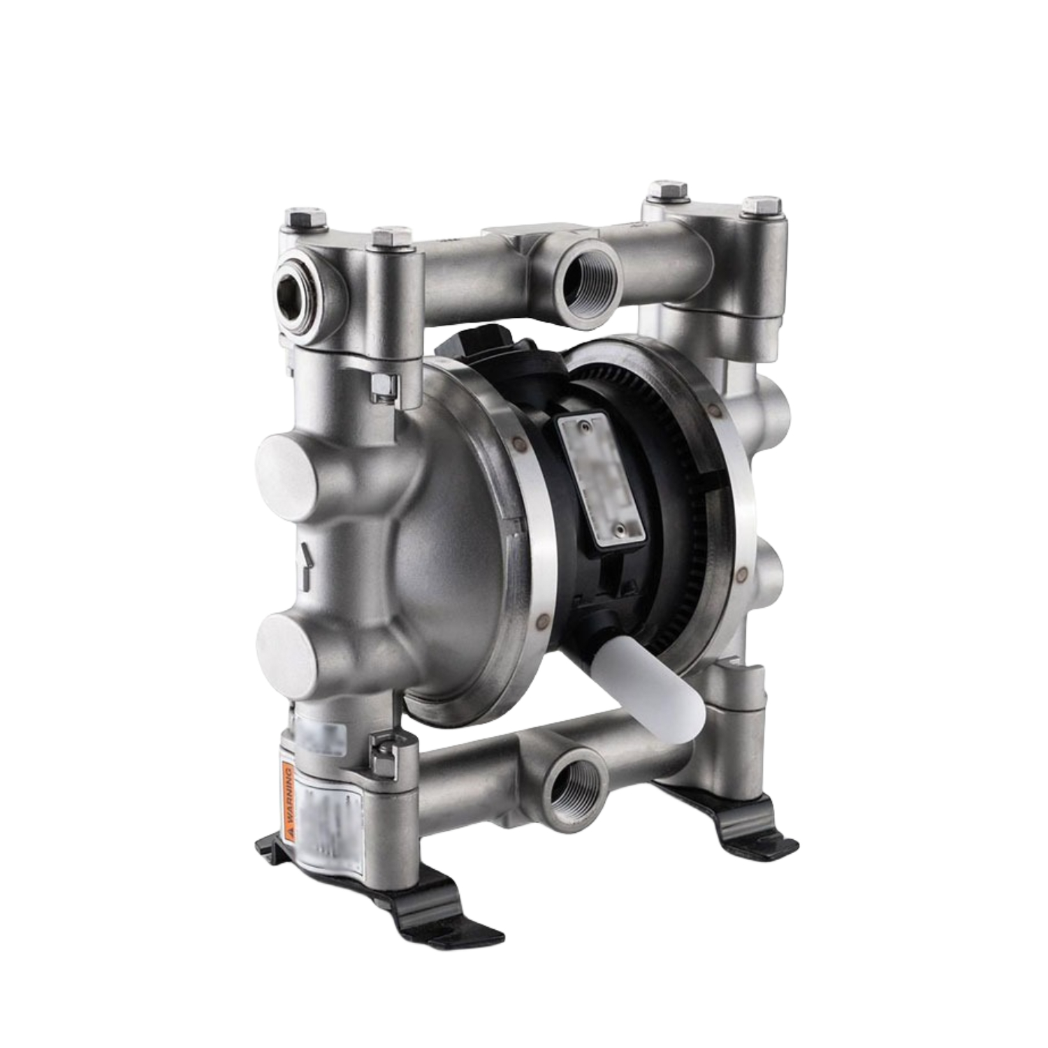 Bomba de diafragma dupla revestida de aço inoxidável 316L sanitária 0,55kw-22kw para produtos químicos
