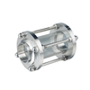 Indicador de fluxo de visão tubular de alta pressão para tanque