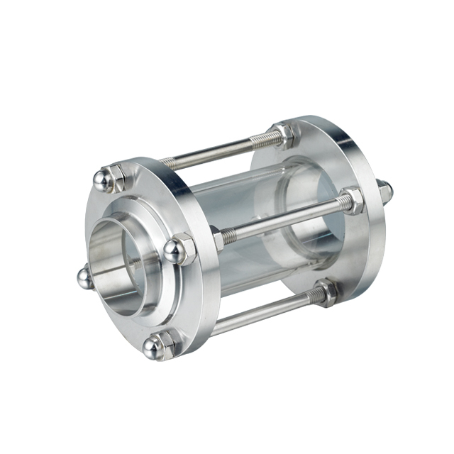 Indicador de fluxo de visão tubular de alta pressão para tanque