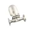 Válvula de diafragma tri-clamp estéril de alta pressão SS304