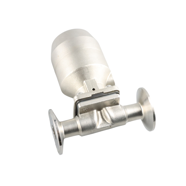 Válvula de diafragma tri-clamp estéril de alta pressão SS304