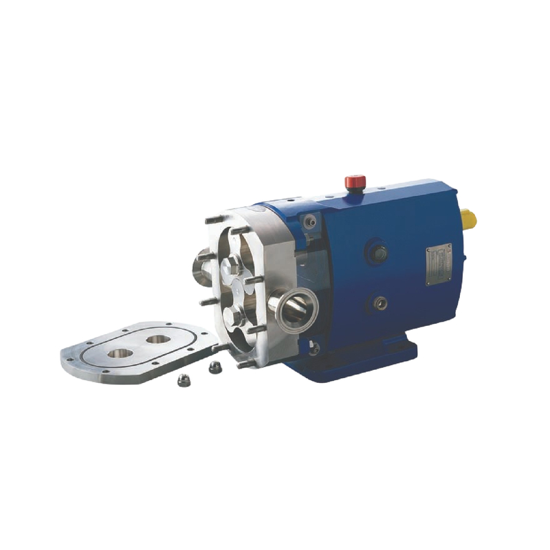 Bomba de impulsor com camisa horizontal de aço inoxidável 316L de 0,55 kw com manteiga