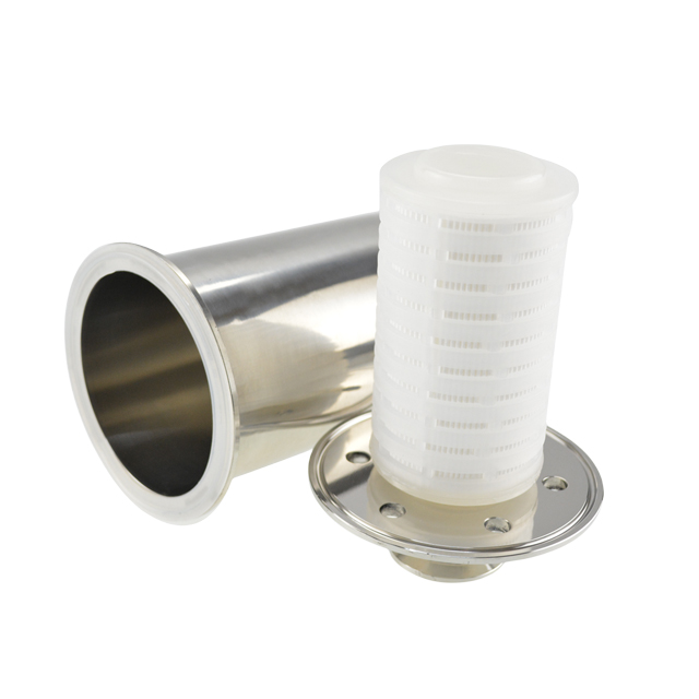 Válvula de liberação de ar higiênica sanitária SS304 com extremidades Tri-Clover