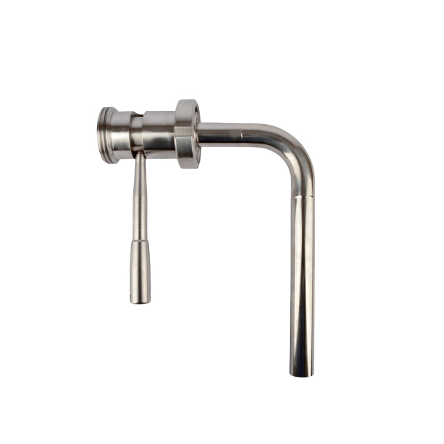 Braço de rack de tubo de imersão de captação de baixa pressão em aço inoxidável 