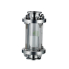 Indicador de fluxo de visão tubular de alta pressão para tanque
