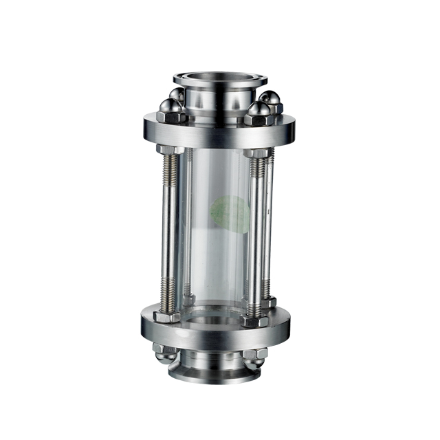 Indicador de fluxo de visão tubular de alta pressão para tanque