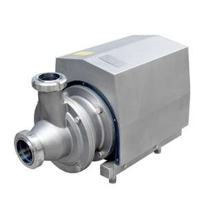 Bomba de escorva automática horizontal sanitária de aço inoxidável para leite 