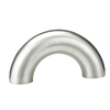 Encaixe de curvatura polido com solda curta de aço inoxidável AISI316L 3A BS JN-FT-20 6007