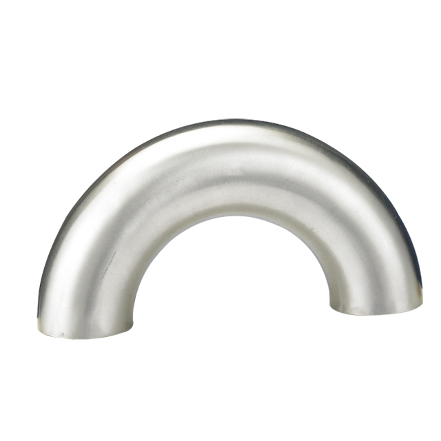 Encaixe de curvatura polido com solda curta de aço inoxidável AISI316L 3A BS JN-FT-20 6007