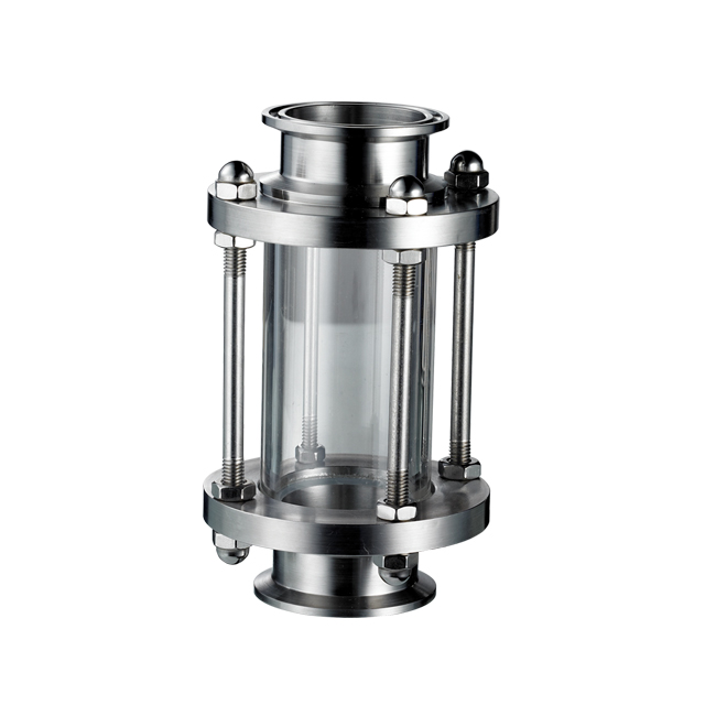 Indicador de fluxo de visão tubular de alta pressão para tanque