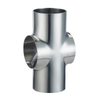 SS316L Higiênico AS1528.3 JN-FT-20 5021 Cruz igual com três extremidades de braçadeira