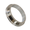  Conjunto de flange de banda em V com braçadeira ISO de aço inoxidável sanitário 