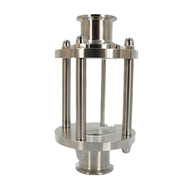 Vidro de vista Inline tubular de aço inoxidável sanitário de SS316L Triclamp