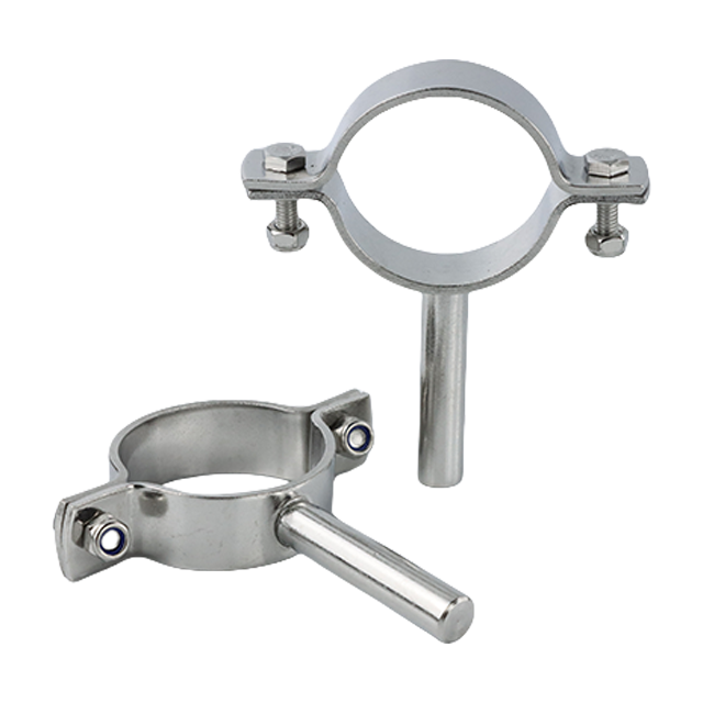 Suporte de braçadeira de suporte de sela virola resistente de aço inoxidável
