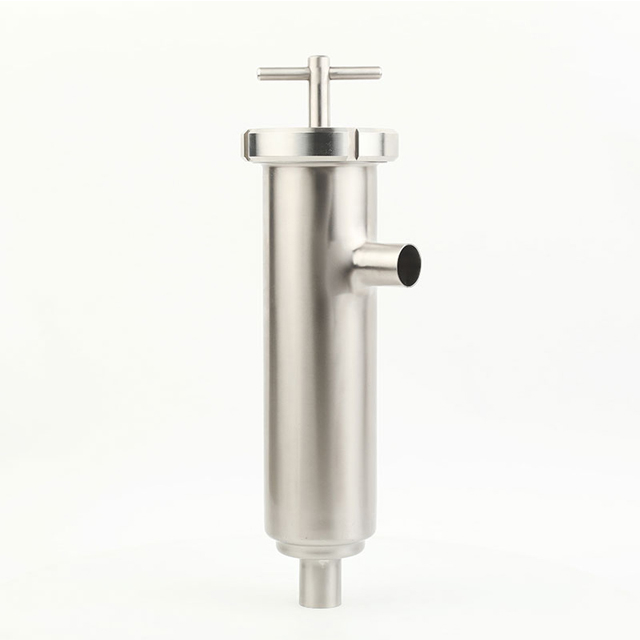 Filtro tipo ângulo de alto fluxo de água Ro sanitária de aço inoxidável
