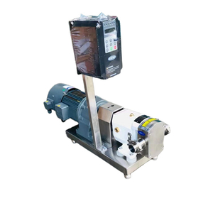 Bomba de absorção móvel horizontal de aço inoxidável de qualidade alimentar com jaqueta de aquecimento