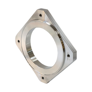  Encaixe de tubulação de flange quadrada de vácuo ISO de aço inoxidável sanitário 