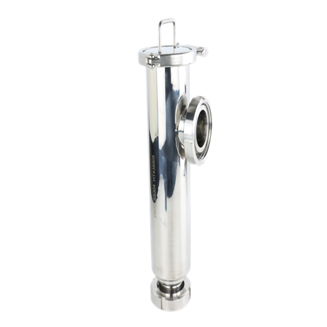 Tipo de ângulo de filtro de membrana microporosa de aço inoxidável de alto fluxo 3A JN-STWL-23 1002 para filtrar beber
