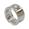 Adaptador ISO sanitário de aço inoxidável Tri-Clamp para encaixe de virola Camlock de impulso