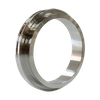  Conjunto de flange de banda em V com braçadeira ISO de aço inoxidável sanitário 