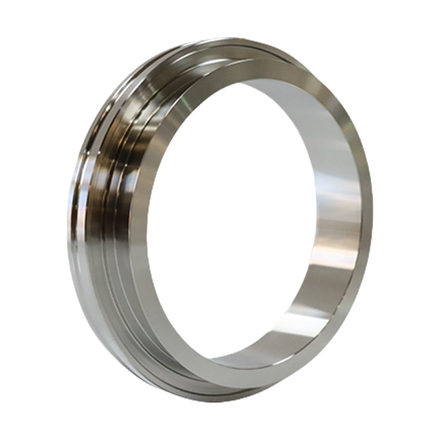  Conjunto de flange de banda em V com braçadeira ISO de aço inoxidável sanitário 