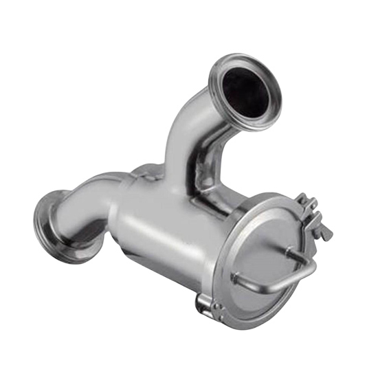 Filtro tipo Y externo de aço inoxidável sanitário com três braçadeiras JN-STZT-23 1005