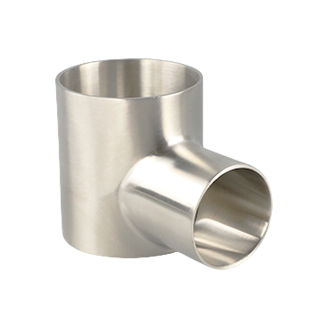 ISO higiênico de aço inoxidável L7WWW AS1528.3 lustrou T de tubo de três vias JN-FT-23 8007