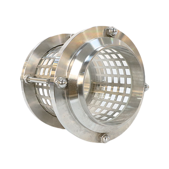 Tipo cilíndrico de aço inoxidável industrial vidro de tubo de Borrosilicato