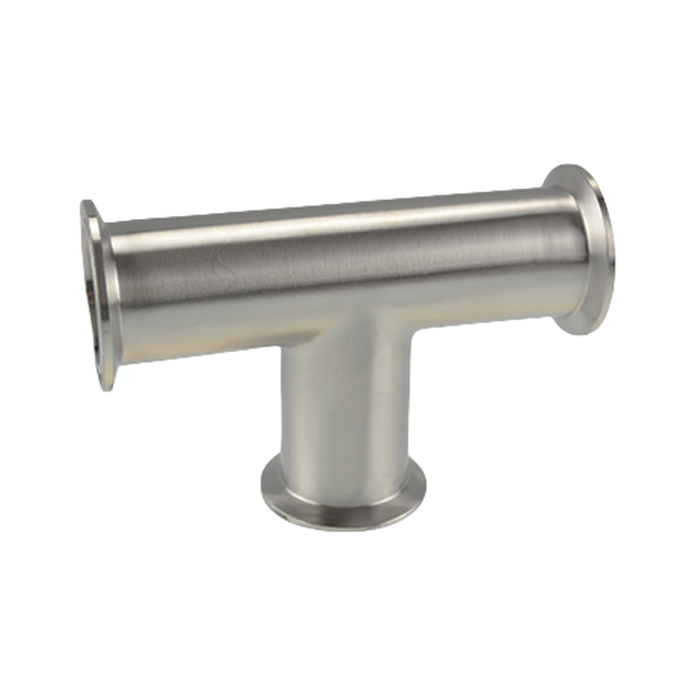Sanitário de aço inoxidável DIN-D7W AS1528.3 Tri Clamp Equal Tee Tri Clover Fitting