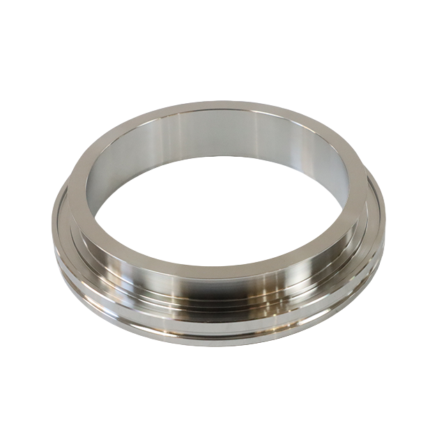  Conjunto de flange de banda em V com braçadeira ISO de aço inoxidável sanitário 
