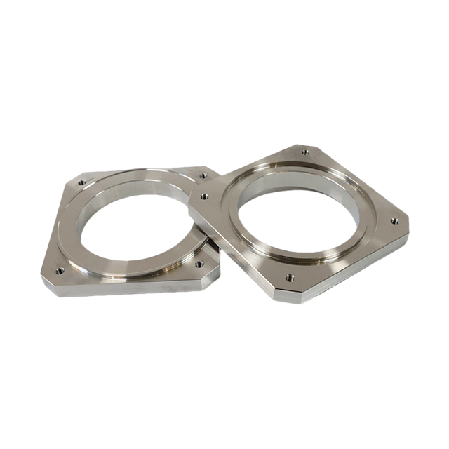  Encaixe de tubulação de flange quadrada de vácuo ISO de aço inoxidável sanitário 