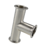 Sanitário de aço inoxidável DIN-D7W AS1528.3 Tri Clamp Equal Tee Tri Clover Fitting