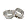  Encaixe de tubulação da flange da V-faixa do vácuo da virola da braçadeira da solda do produto comestível do ISO de aço inoxidável 