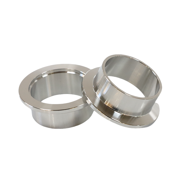  Encaixe de tubulação da flange da V-faixa do vácuo da virola da braçadeira da solda do produto comestível do ISO de aço inoxidável 