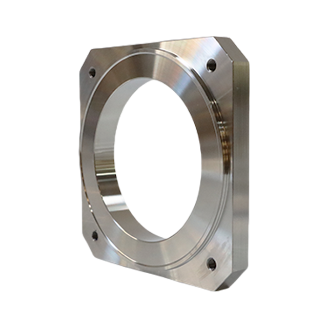  Encaixe de tubulação de flange quadrada de vácuo ISO de aço inoxidável sanitário 