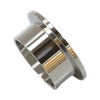  Encaixe de tubulação da flange da V-faixa do vácuo da virola da braçadeira da solda do produto comestível do ISO de aço inoxidável 
