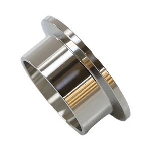  Encaixe de tubulação da flange da V-faixa do vácuo da virola da braçadeira da solda do produto comestível do ISO de aço inoxidável 