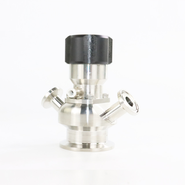 Válvulas de amostragem de equipamentos de cerveja de ajuste fino com fechamento automático em aço inoxidável