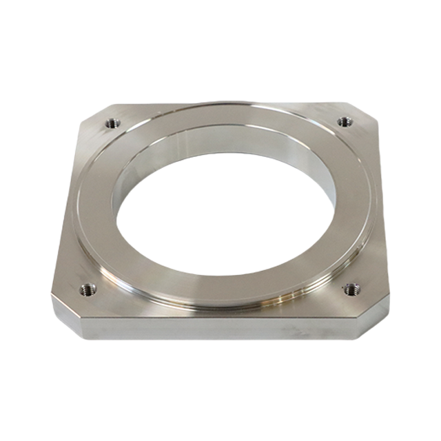  Encaixe de tubulação de flange quadrada de vácuo ISO de aço inoxidável sanitário 
