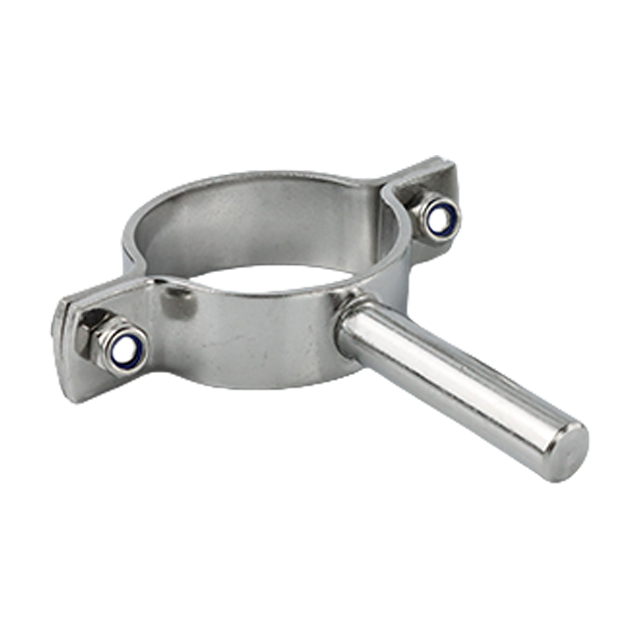  Suporte de braçadeira de suporte de sela virola resistente de aço inoxidável