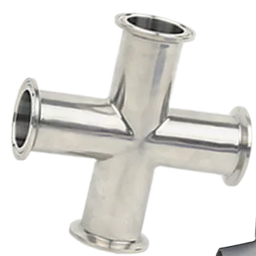 BS JN-FT-20 de aço inoxidável 6016 ISO/IDF decapagem tipo longo cruz para sistema de tubulação de água